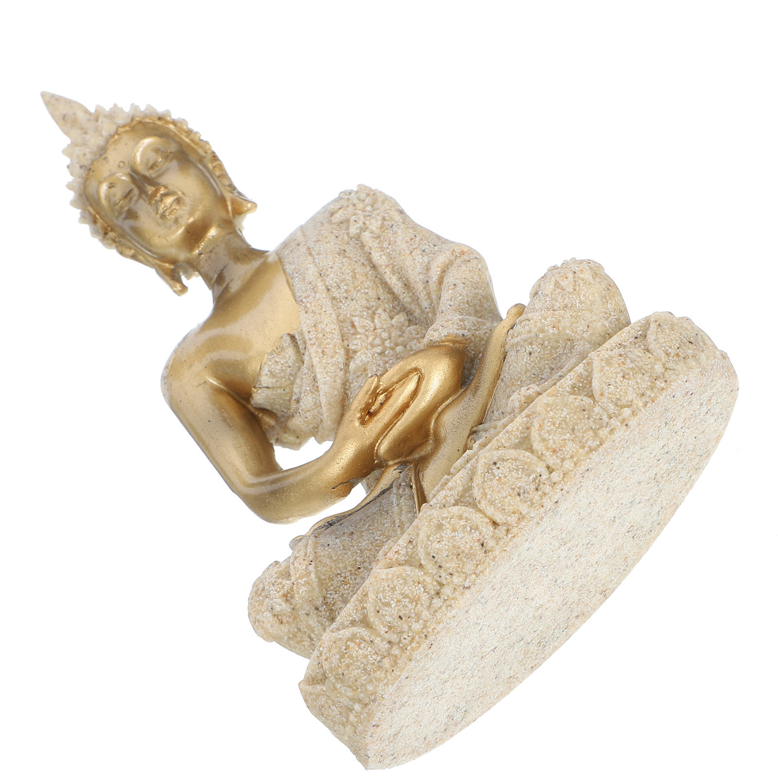 Home Decor Zen - Retro Resin Buddha Statue Compact Size