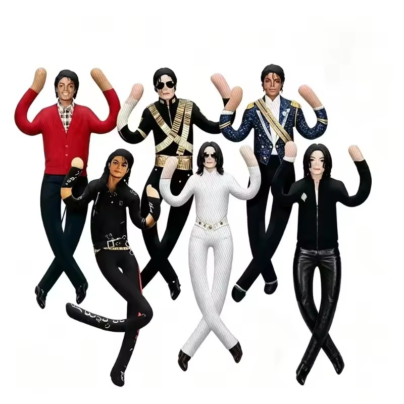 Home Decor Zen - Michael Jackson Plush Pillow, Articulated Abstract