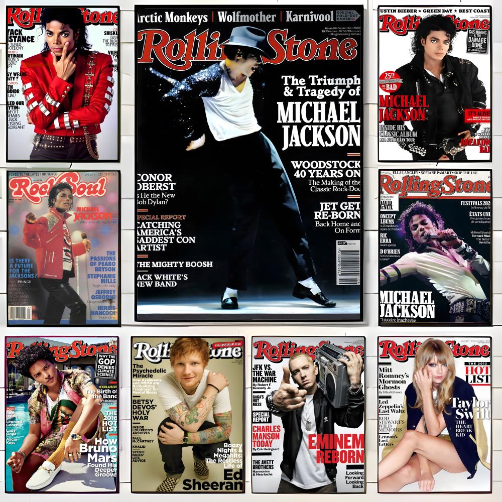 Home Decor Magazine - Music Magazine Rolling Stone Poster Wall