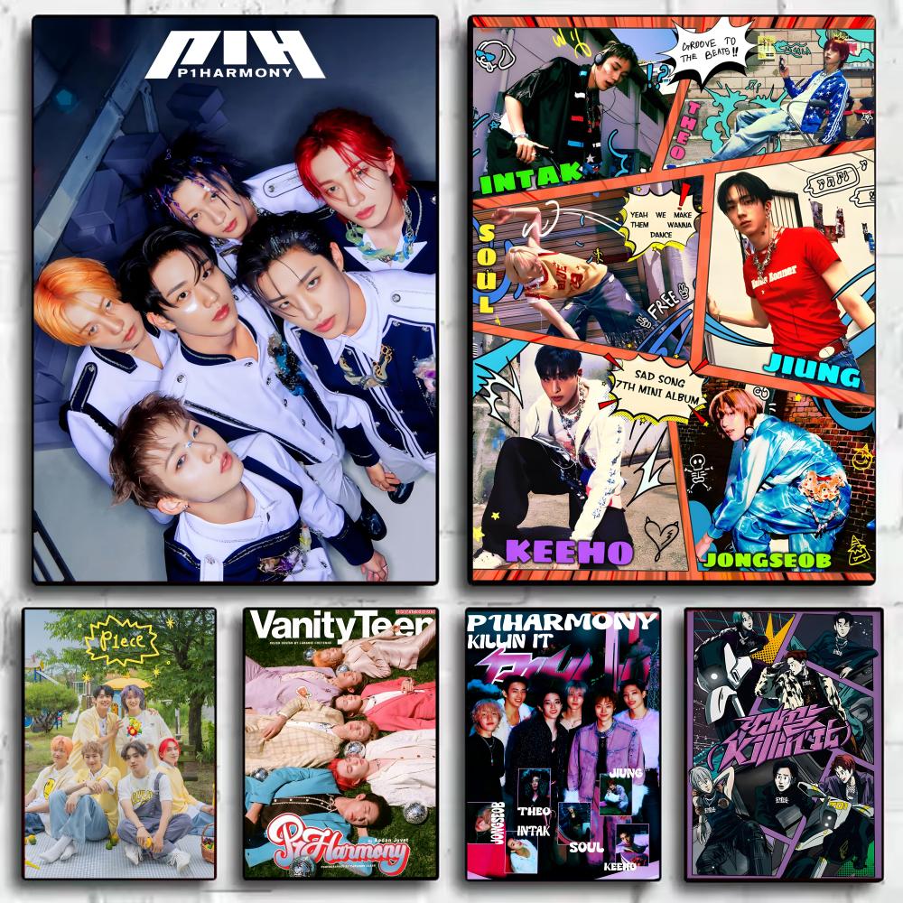 Home Decor Magazine - Pop KPOP P_P1Harmony Magazine Poster Decorative