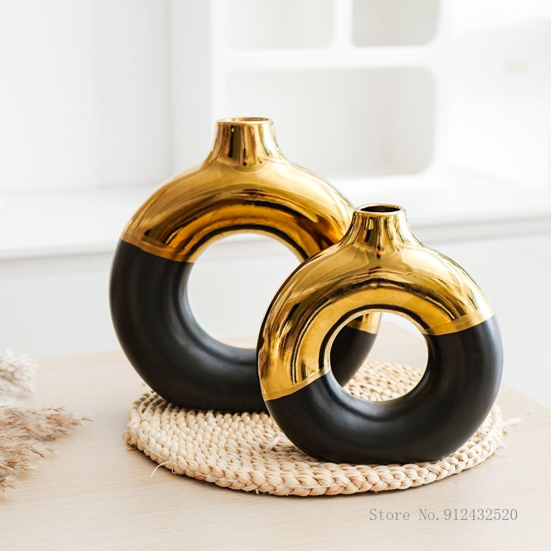 Glass Vase Nordic - Nordic Style Circle Vase for Flower