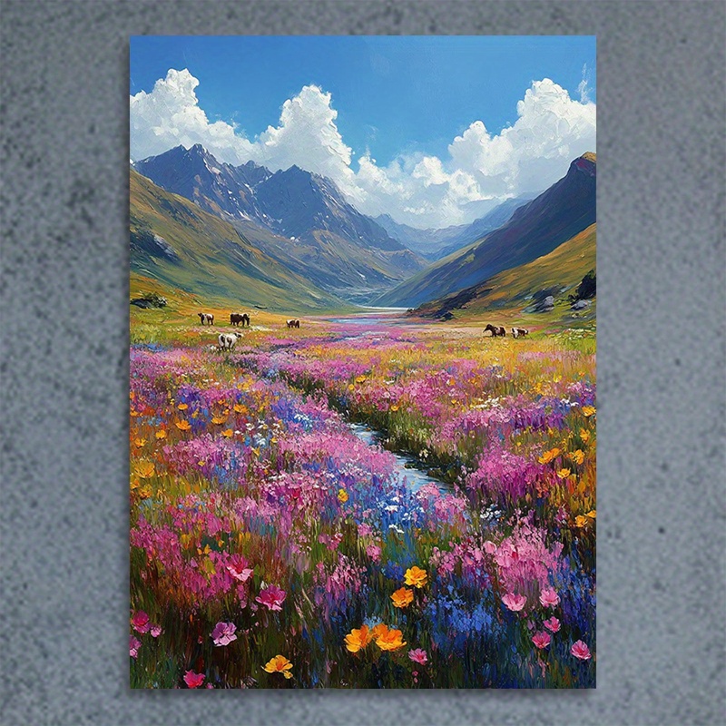 Home Decor Under 500 - 500/1000/1200/2000PCS Puzzles for Adults Grassland Under