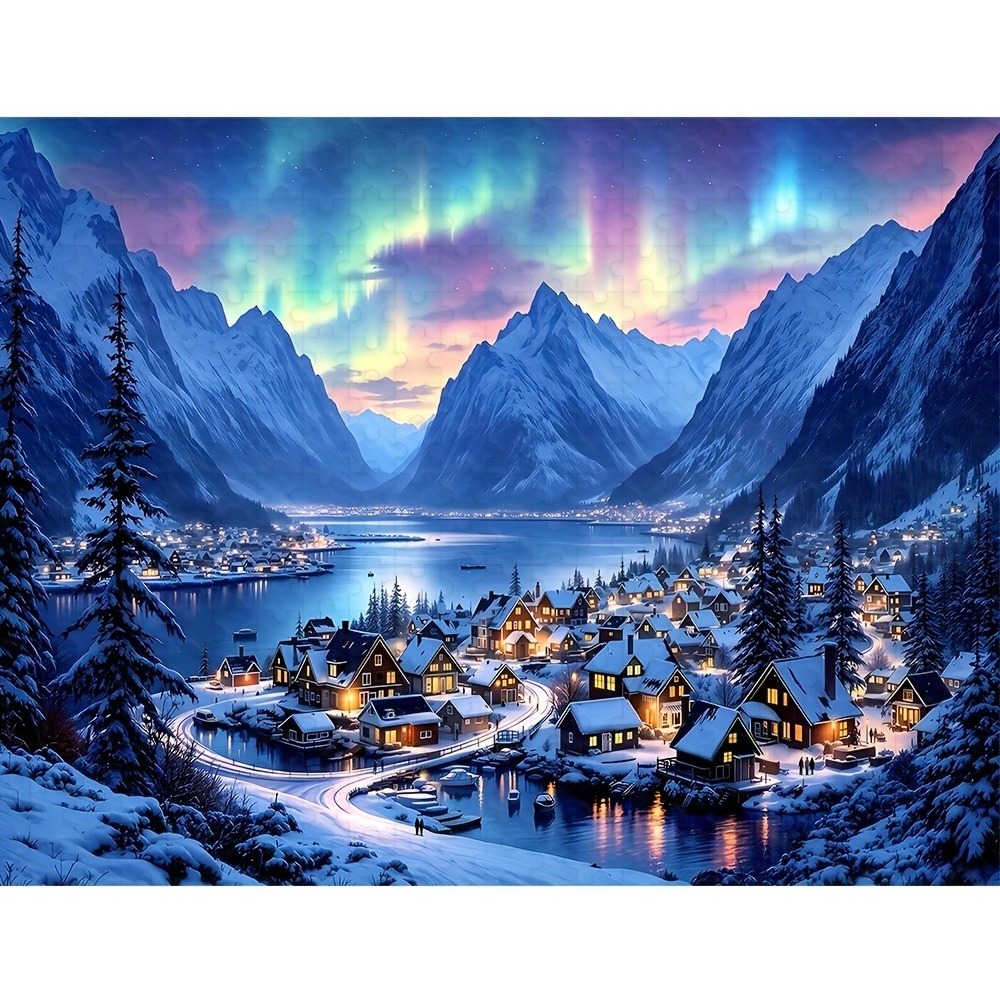 Home Decor Under 500 - 1 Box of 500/1000/1200/2000PCS Puzzles for