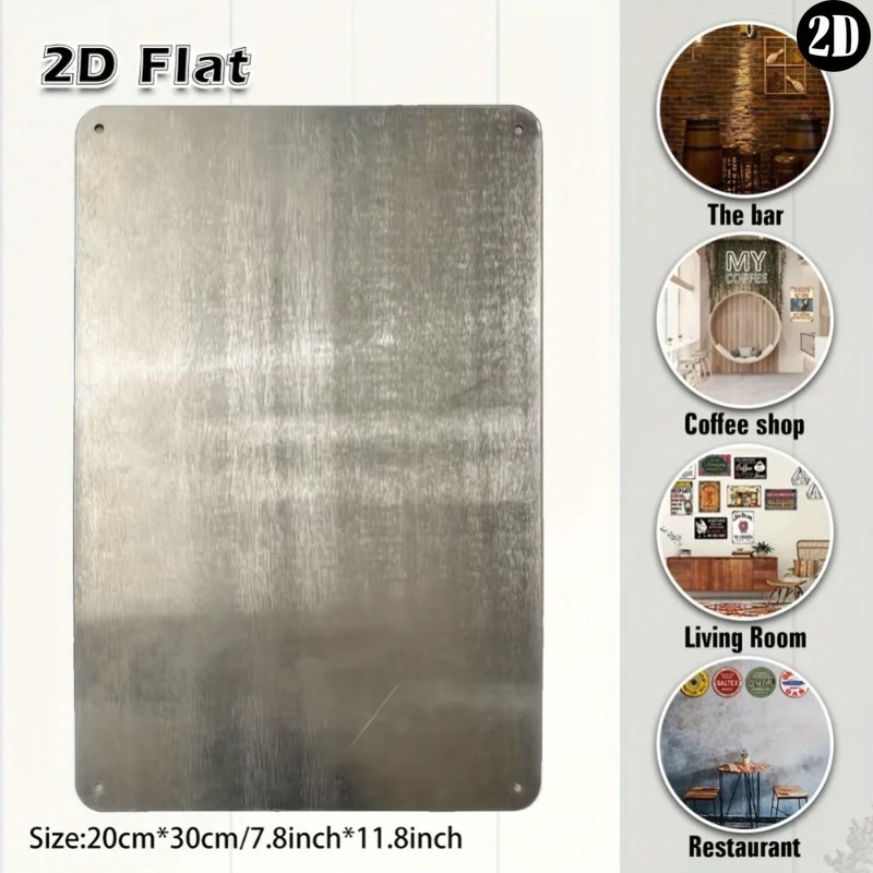 Vintage  Metal Sign Beautiful  - Home Decor Zen 评论和价格