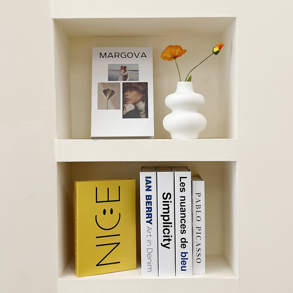 Simulation Book Art Flower Eng - Home Decor Magazine 评论和价格