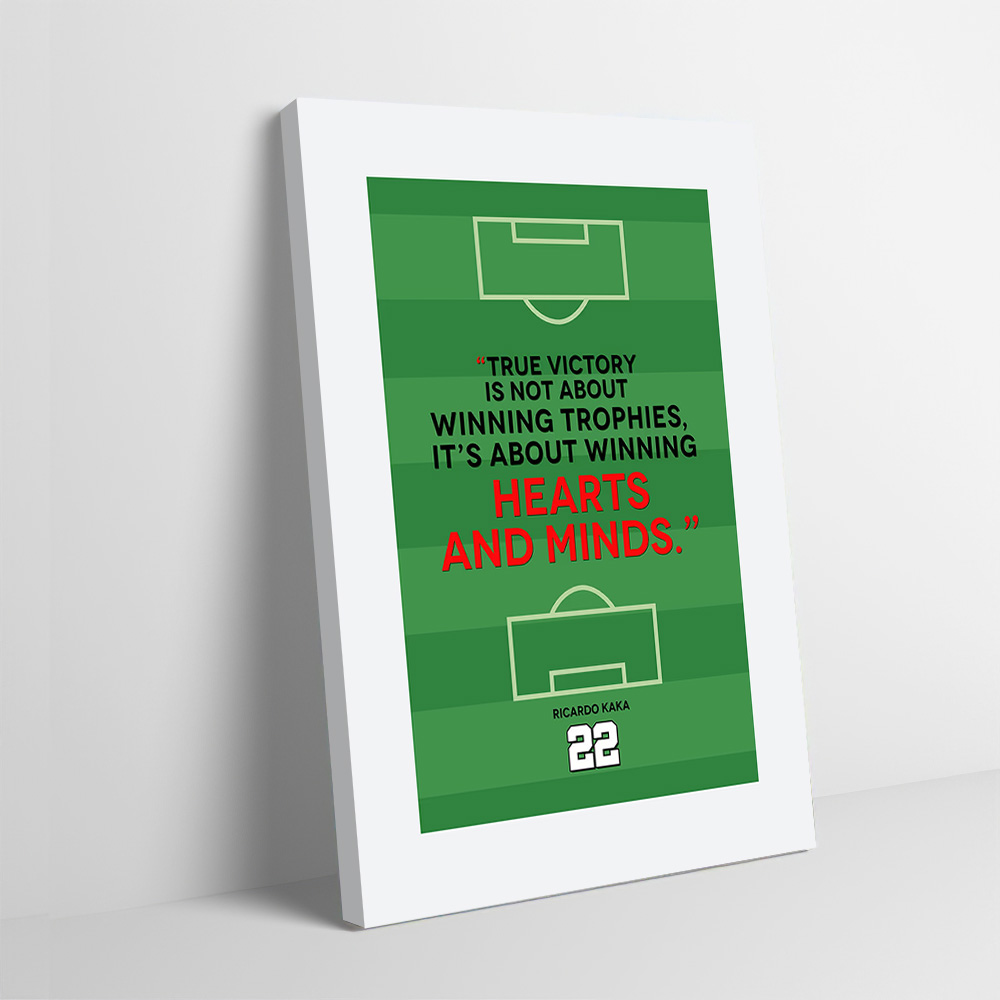 Ricardo Kaka Quote on Soccer F - Home Decor Quotes On Wall 评论和价格