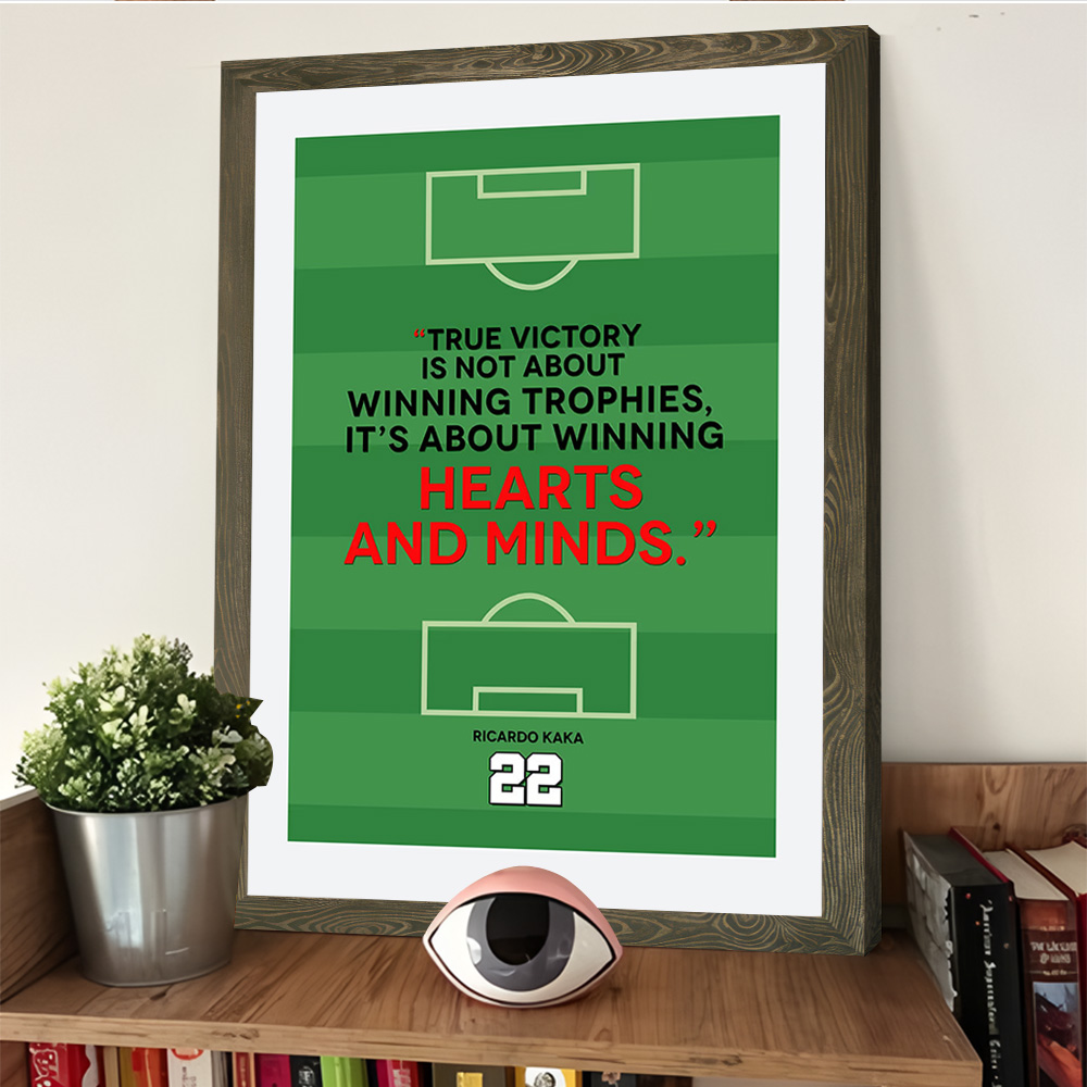 Ricardo Kaka Quote on Soccer F - Home Decor Quotes On Wall 评论和价格