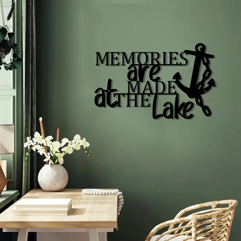 Rustic Black Iron Nautical Anc - Home Decor Nautical 评论和价格
