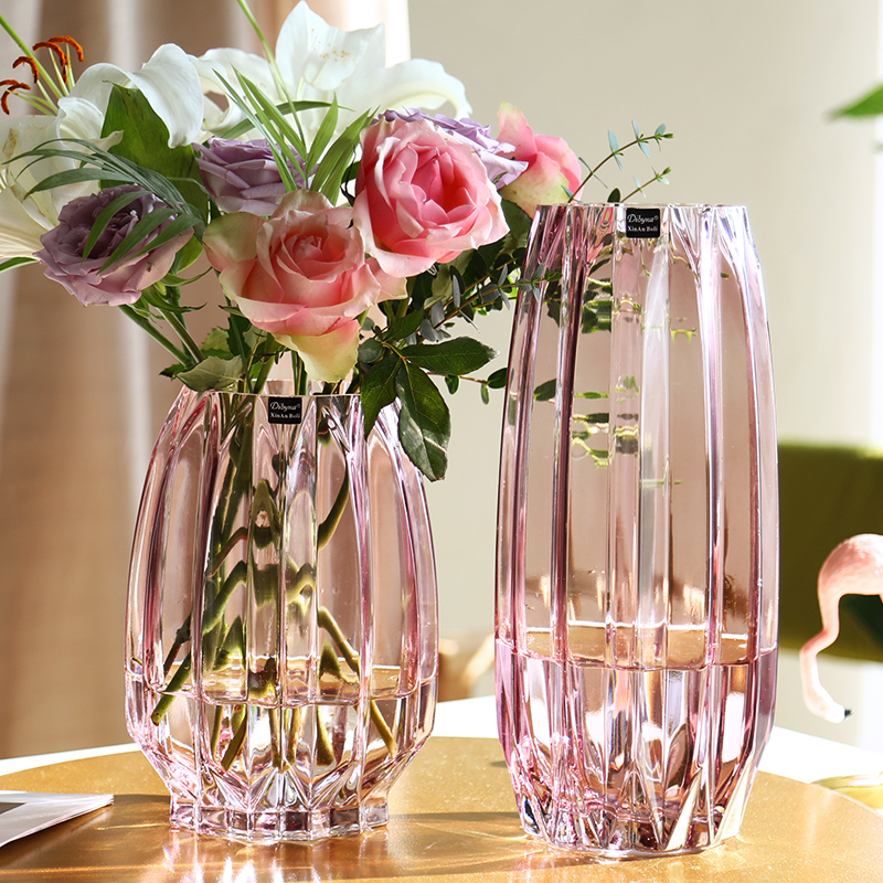 Nordic simple large glass vase - Glass Vase Nordic 评论和价格