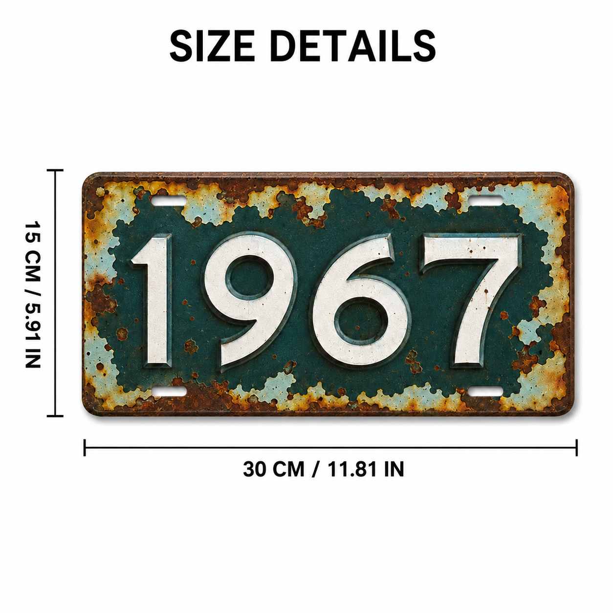 AL Sign - Vintage Durable Meta - Home Decor Yerevan 评论和价格