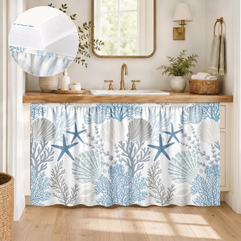 VIKAMA Nautical Blue Sea Shell - Home Decor Nautical 评论和价格