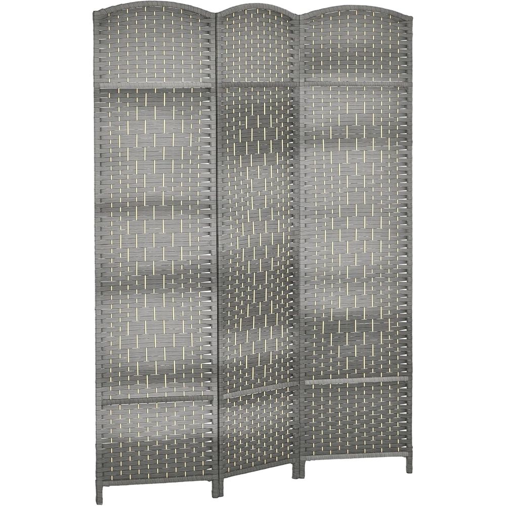 Handwoven PP 3-Panel Room Divi - Room Divider Screen 评论和价格