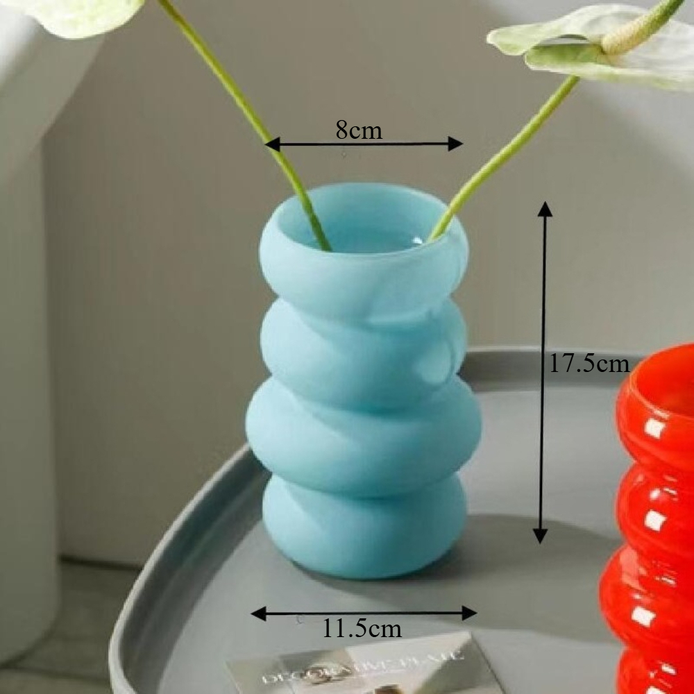 Minimalist Glass Vase Light Lu - Glass Vase Nordic 评论和价格
