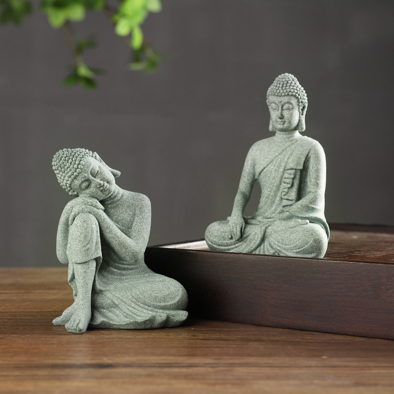 Buddha Garden Statue Fish Tank - Home Decor Zen 评论和价格