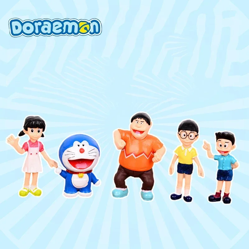 5pcs Doraemon Creative Home Ca - Home Decor Zen 评论和价格