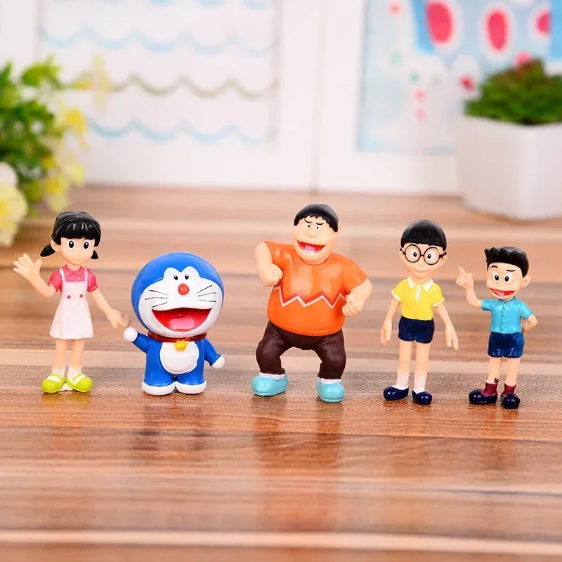 5pcs Doraemon Creative Home Ca - Home Decor Zen 评论和价格