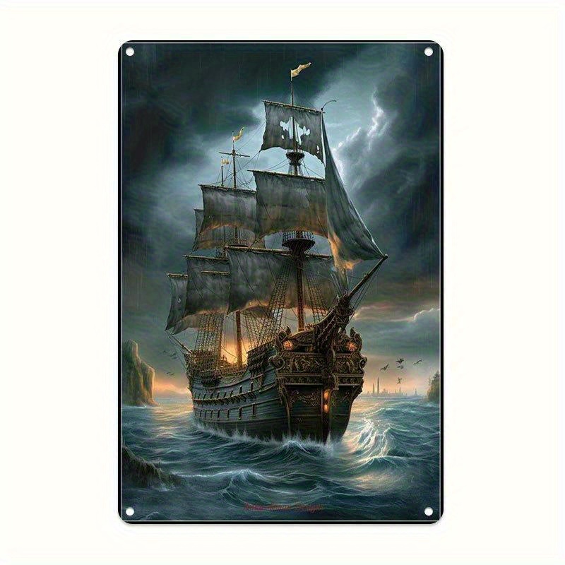 Vintage Nautical Sailing Ship  - Home Decor Nautical 评论和价格