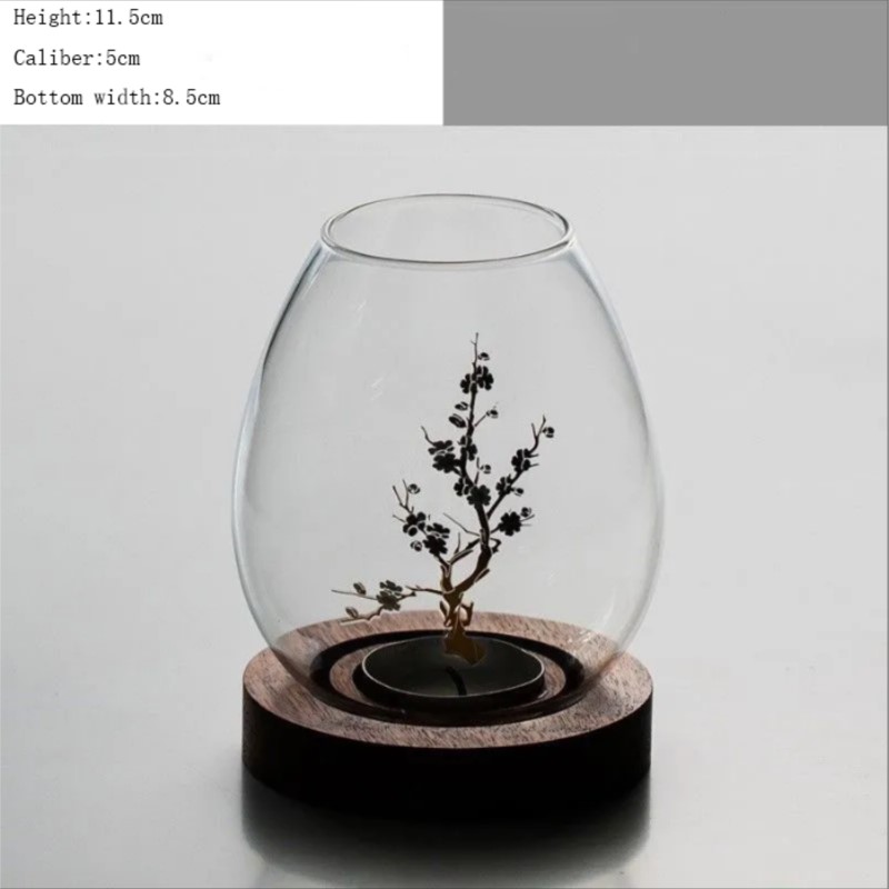Chinese Style Transparent Glas - Home Decor Zen 评论和价格