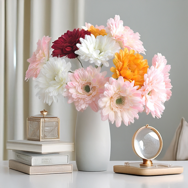 17In Single Gerbera Daisy Arti - Home Decor Daisy 评论和价格