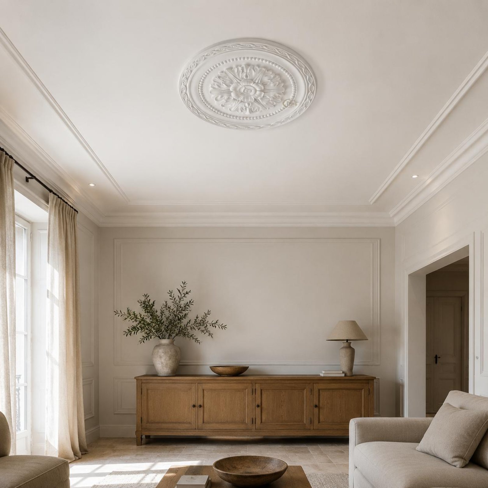 Ceiling Medallion European Des - Home Decor Living Room 评论和价格