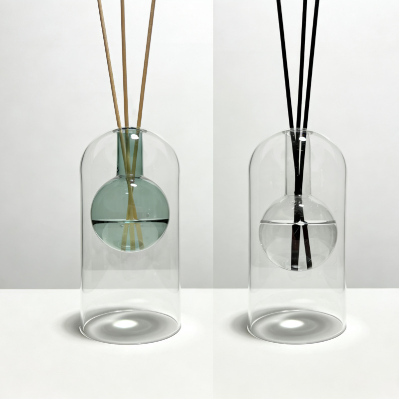 Ins Nordic U-shaped Double Wal - Glass Vase Nordic 评论和价格