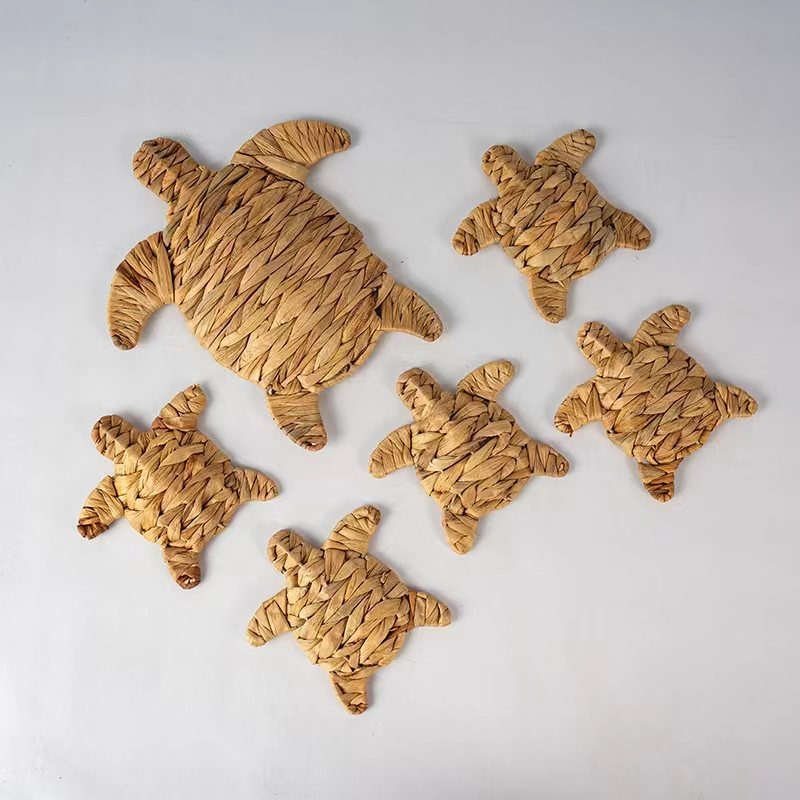 Handmade Crochet Turtle Wall H - Home Decor Nautical 评论和价格