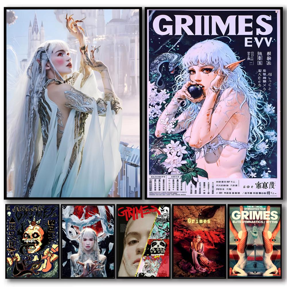 Pop Singer G_Grimes Magazine P - Home Decor Magazine 评论和价格