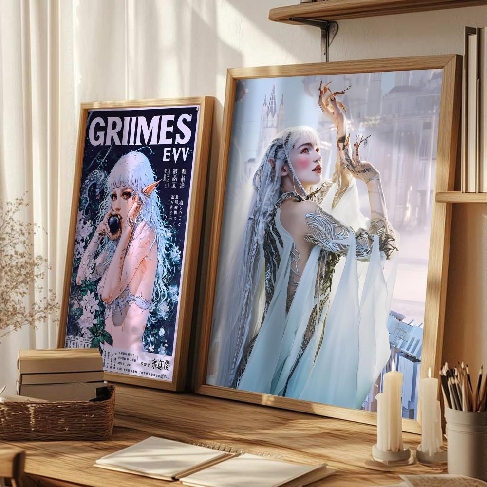 Pop Singer G_Grimes Magazine P - Home Decor Magazine 评论和价格
