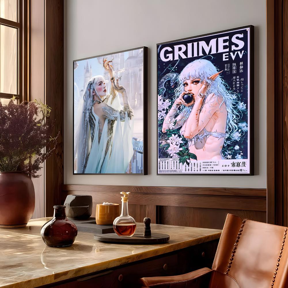 Pop Singer G_Grimes Magazine P - Home Decor Magazine 评论和价格