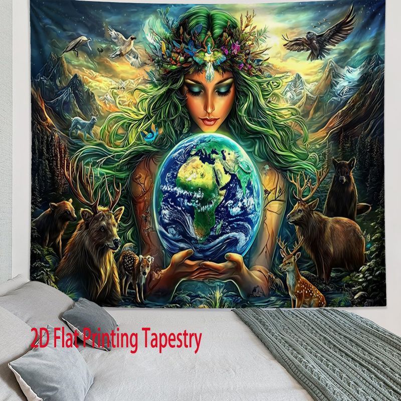VIKAMA Fantasy Bohemian Girl S - Home Decor Yoga 评论和价格