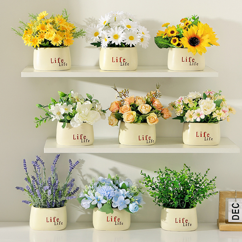 Fake Flower Sunflower Daisy wi - Home Decor Daisy 评论和价格