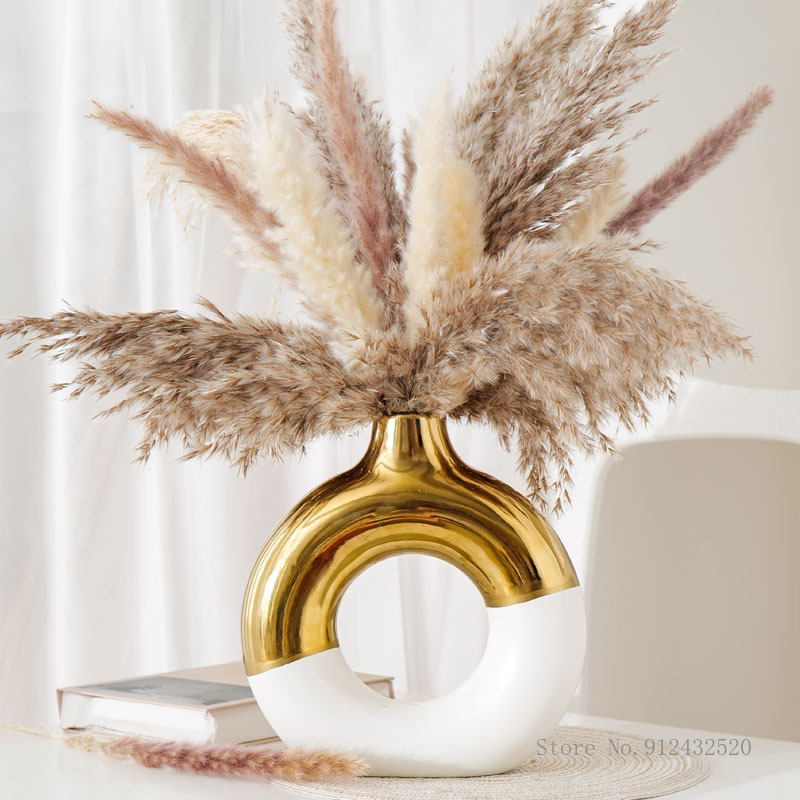Nordic Style Circle Vase for F - Glass Vase Nordic 评论和价格