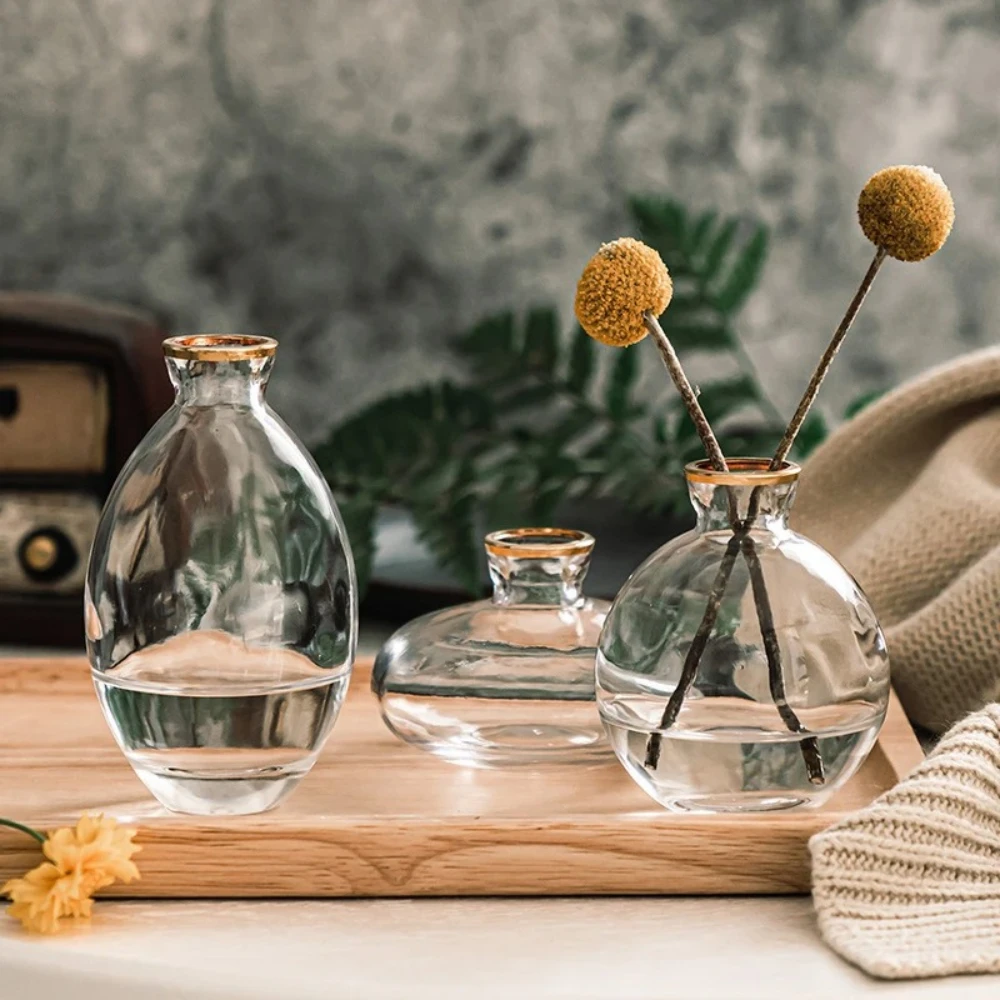 Nordic Transparent Glass Vase  - Glass Vase Nordic 评论和价格