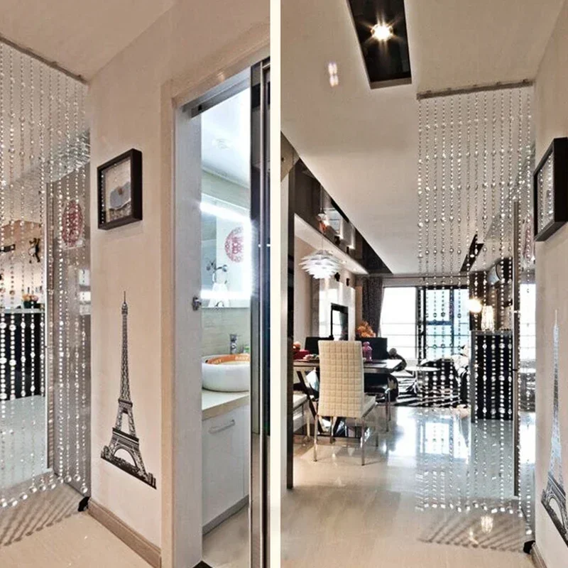 Crystal Glass Bead Curtain Dra - Room Divider Screen 评论和价格
