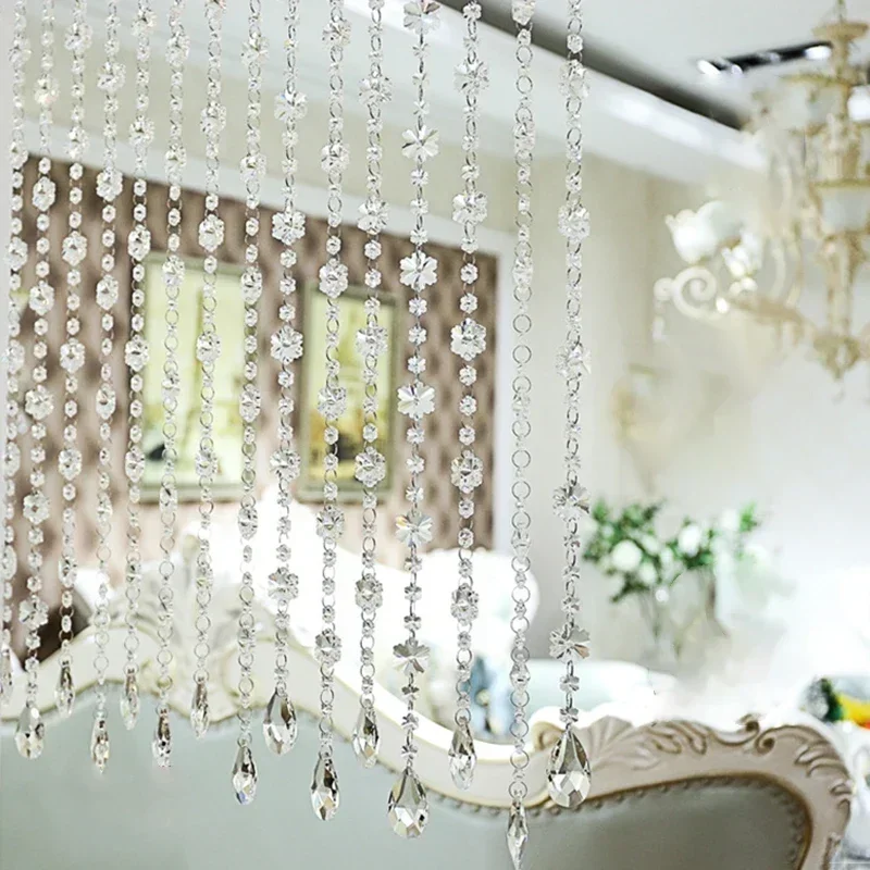 Crystal Glass Bead Curtain Dra - Room Divider Screen 评论和价格