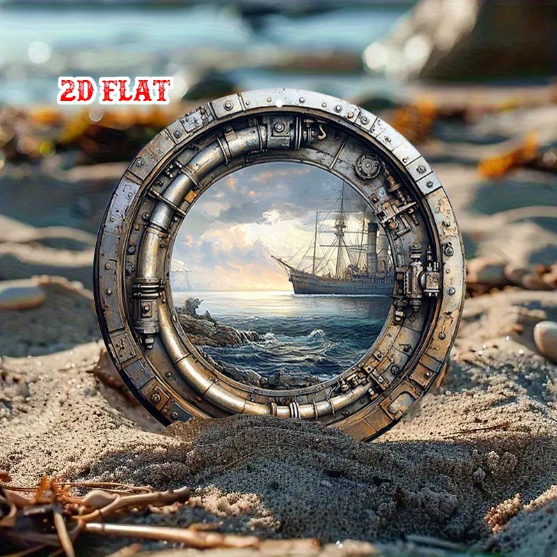 [2D Flat] Vintage Nautical Met - Home Decor Nautical 评论和价格