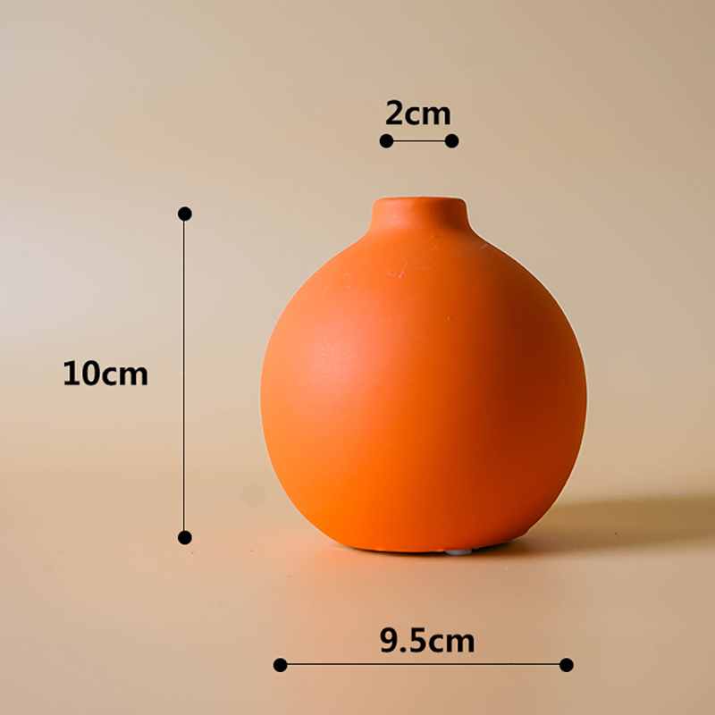 Nordic Ceramic Vase  Solid Col - Glass Vase Nordic 评论和价格