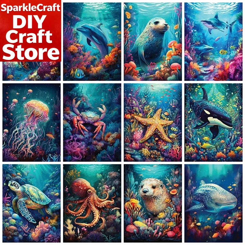 1PC frameless  Full Square Rou - Home Decor Nautical 评论和价格