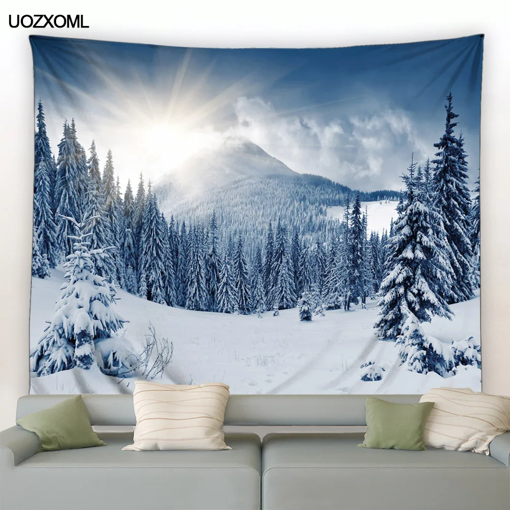 Christmas Tapestry Wall Hangin - Home Decor Yoga 评论和价格