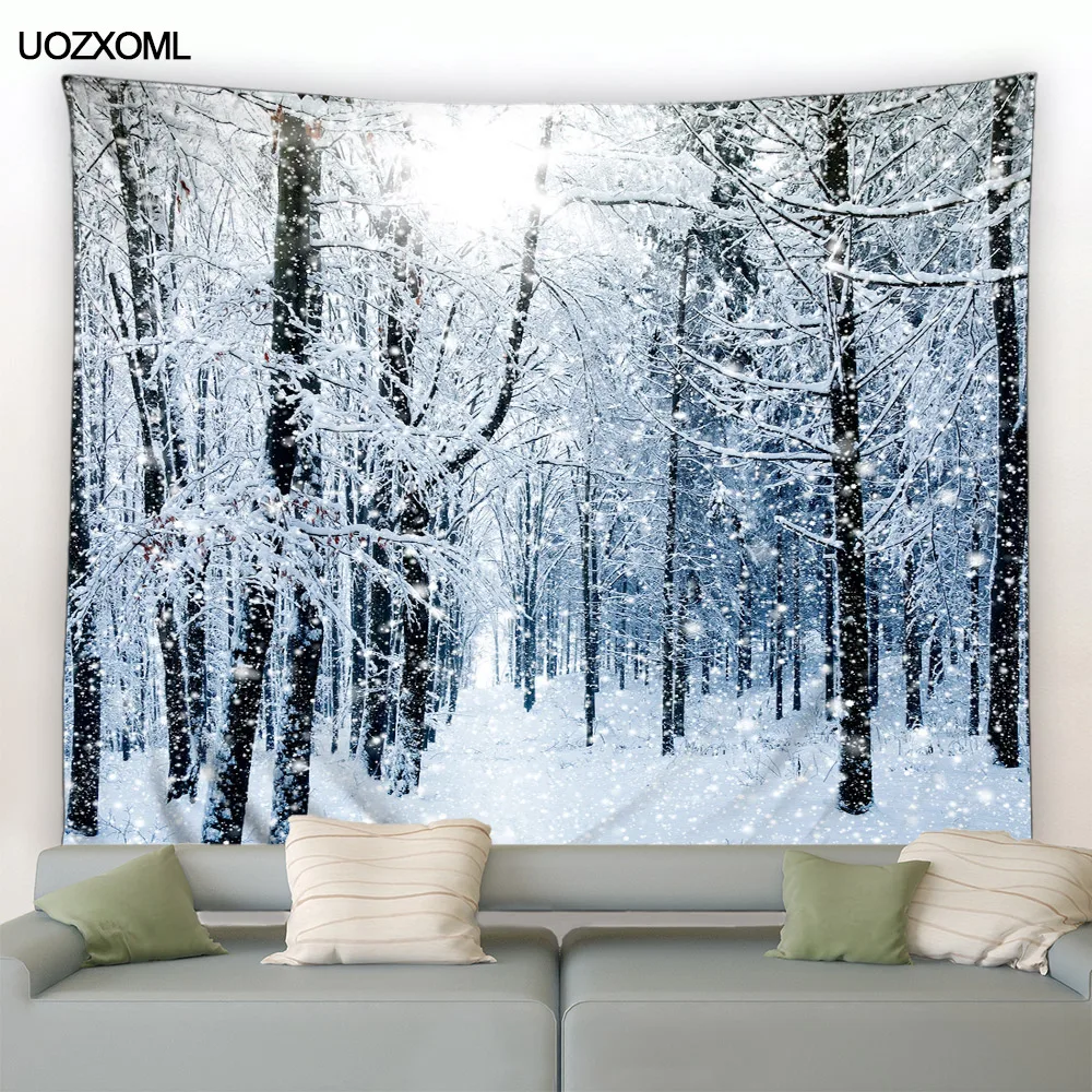 Christmas Tapestry Wall Hangin - Home Decor Yoga 评论和价格