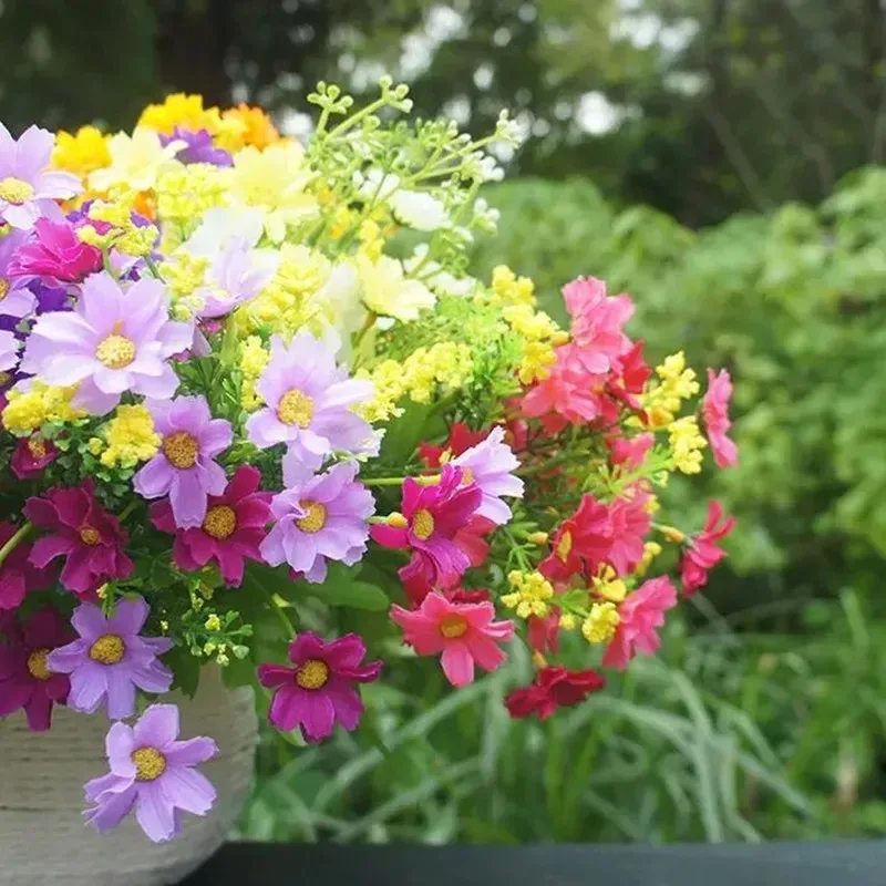 22*33CM Artificial One Bouquet - Home Decor Daisy 评论和价格