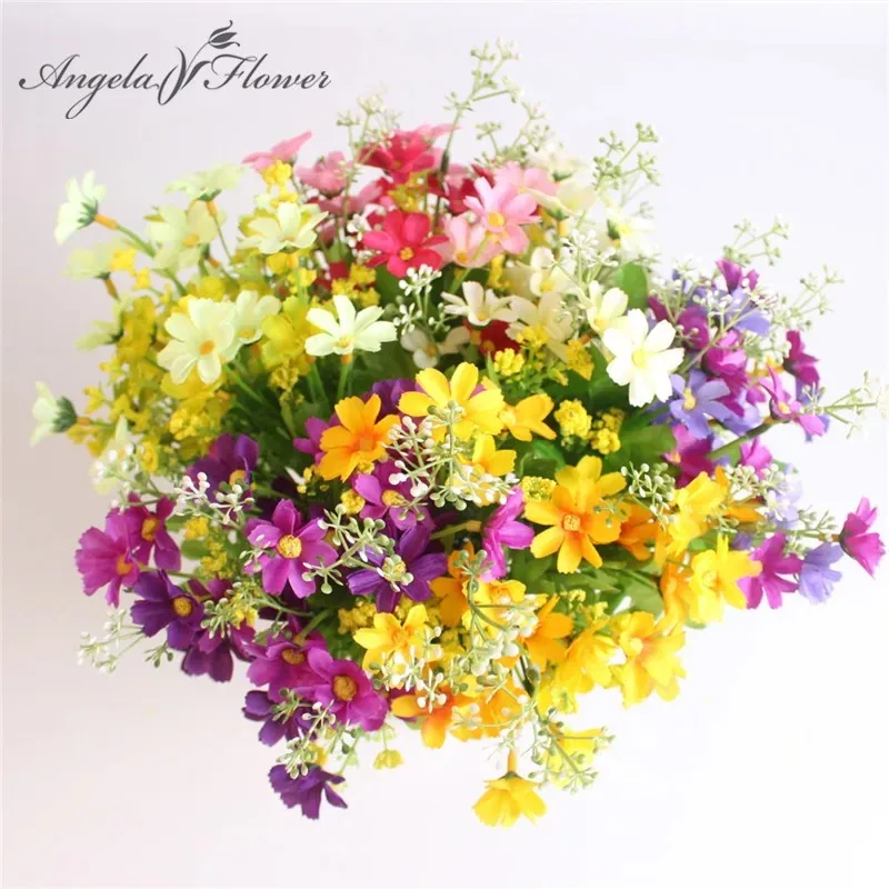 22*33CM Artificial One Bouquet - Home Decor Daisy 评论和价格