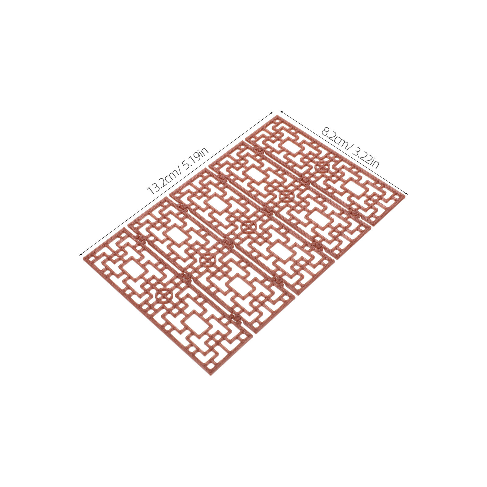 1 20 Scale Mini Chinese Foldin - Room Divider Screen 评论和价格