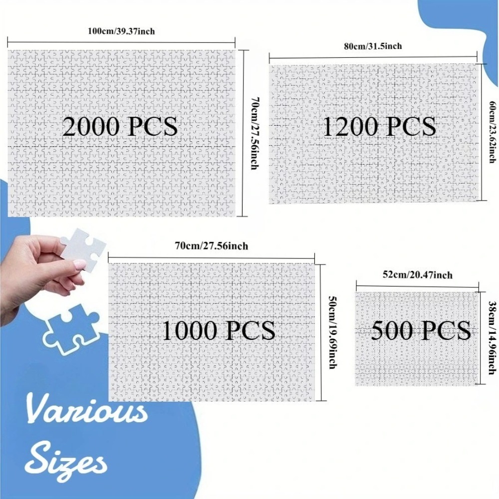 500/1000/1200/2000PCS Puzzles  - Home Decor Under 500 评论和价格