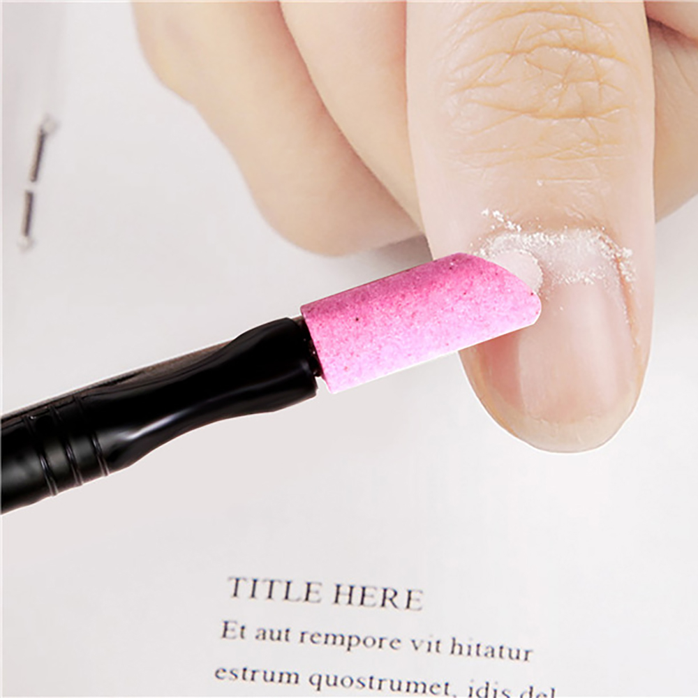 2Pcs Quartz Sand Cuticle Pushe - Sand Art Picture 评论和价格