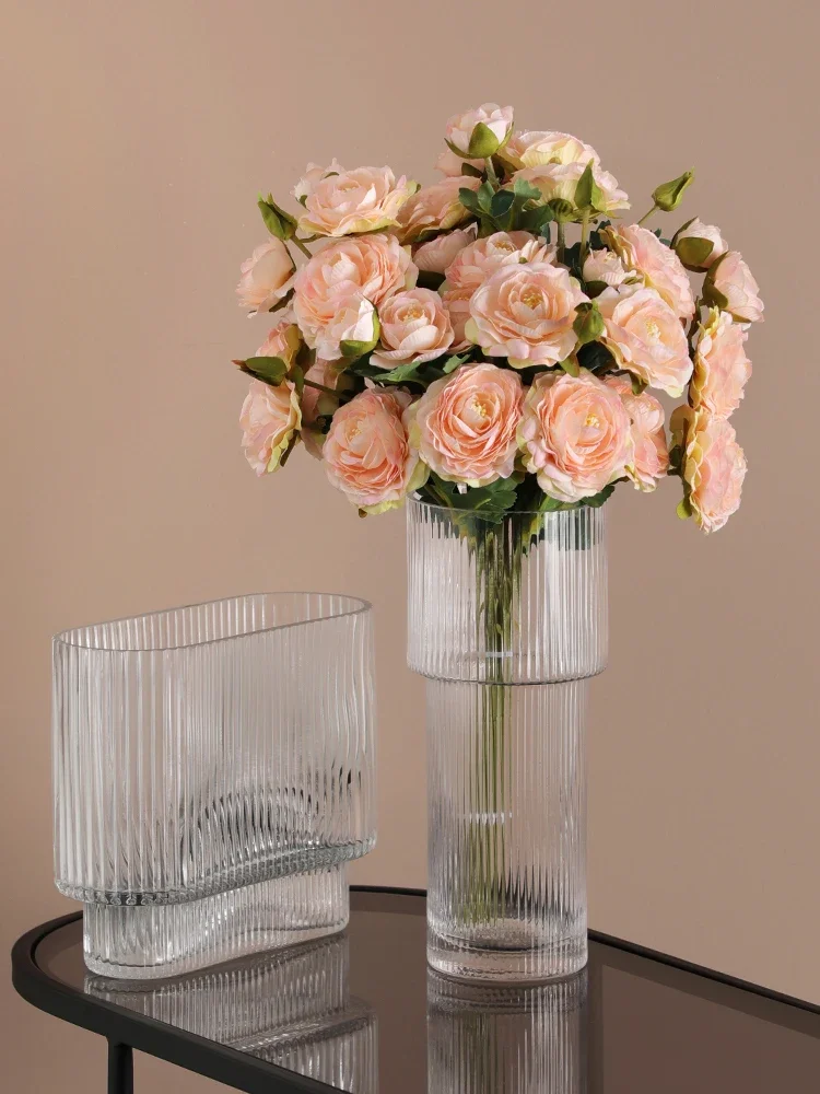 Creative Nordic Glass Vase Hom - Glass Vase Nordic 评论和价格