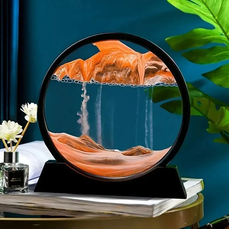 Flowing Painting Hourglass Qui - Sand Art Picture 评论和价格