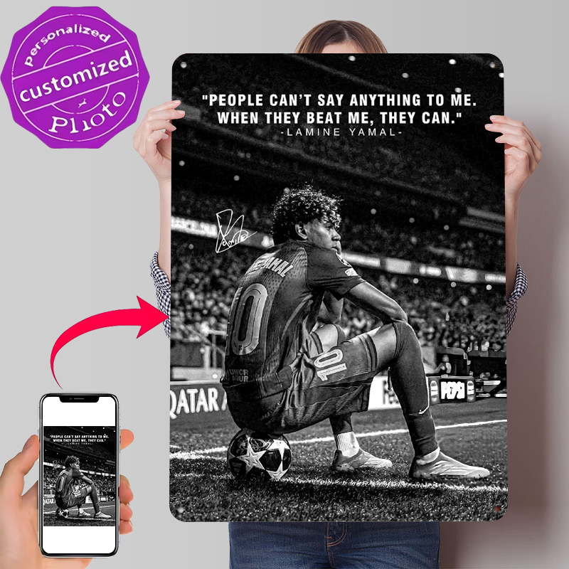 Lamine Yamal Quote on Soccer F - Home Decor Quotes On Wall 评论和价格
