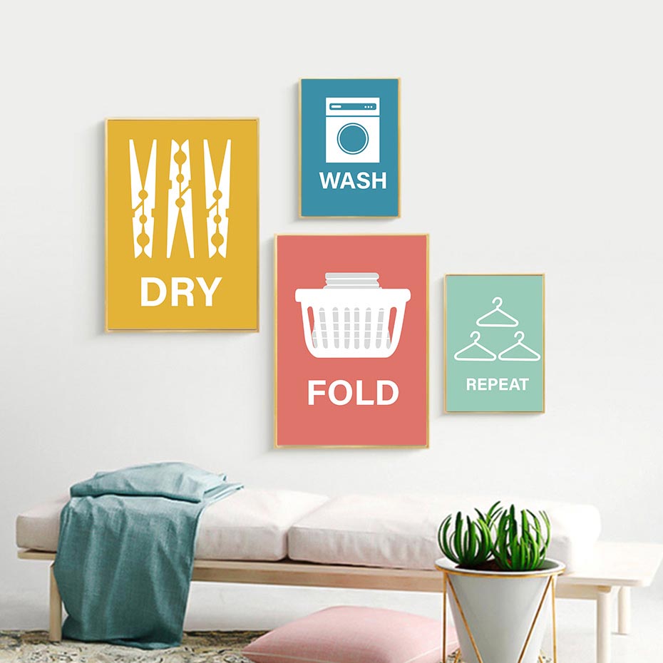 Home Decor Modern Laundry Room - Home Decor Quotes On Wall 评论和价格