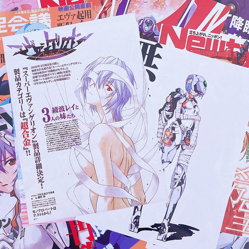 10/20/40pcs Evangelion Ayanami - Home Decor Magazine 评论和价格